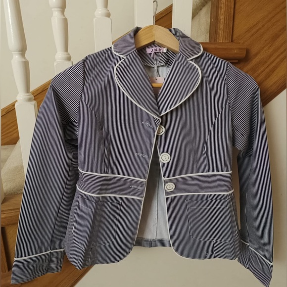 Womens Striped Blazer BNWOT - Picture 2 of 3